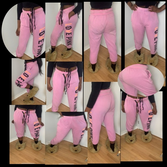 Love Pink sweat pants - Picture 4 of 6